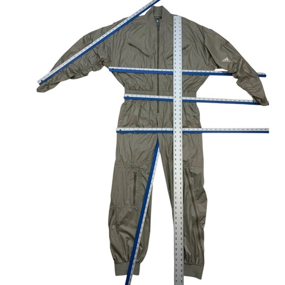 Adidas By Stella McCartney Woven All In One Jumpsuit S Tech Chrome Athletic - Picture 5 of 16